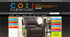 Desktop Screenshot of cozifurniture.com